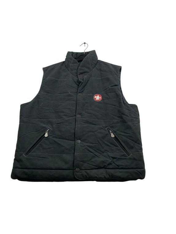 VINTAGE MURPHY & NYE SAILWEAR ΑΜΑΝΙΚΟ ΓΙΛΕΚΟ ΜΕ ΚΟΥΜΠΙΑ ΜΑΥΡΟ ΑΝΔΡΙΚΟ L