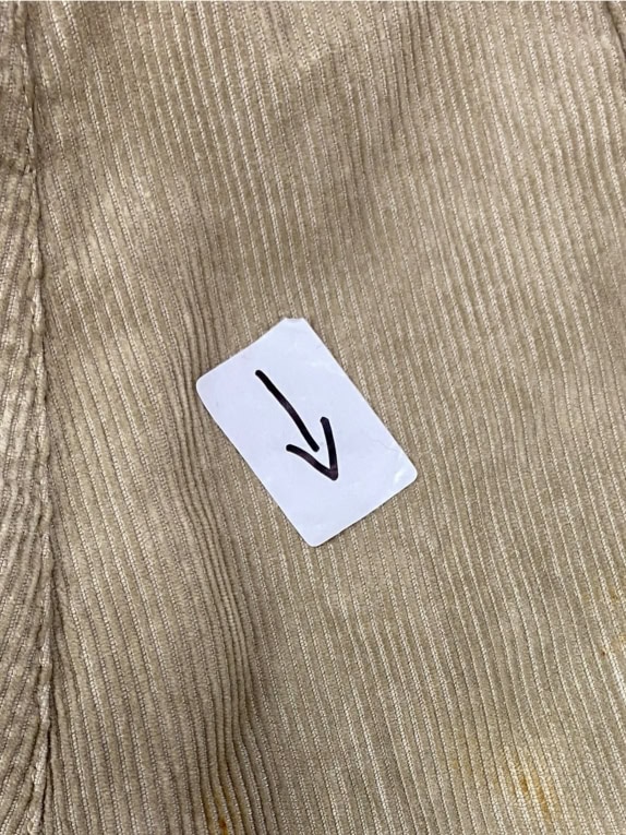 Pantaloni in velluto a coste vintage Napapijri S