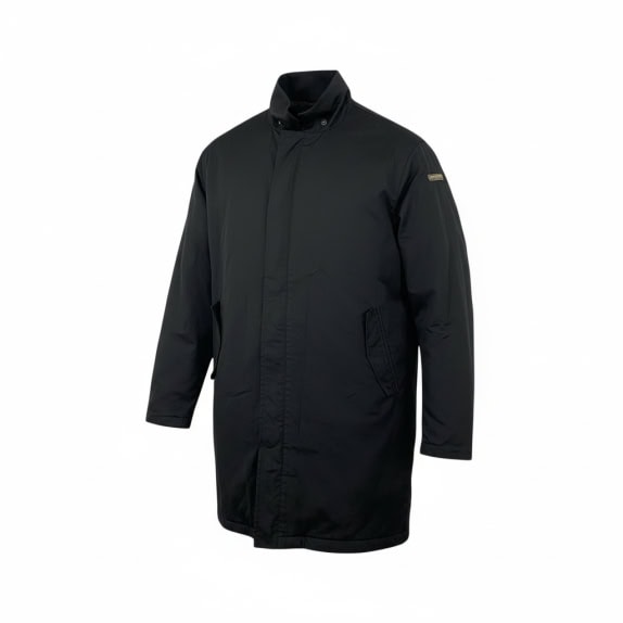 GIACCA / PARKA LUNGO NERO VINTAGE NAPAPIJRI