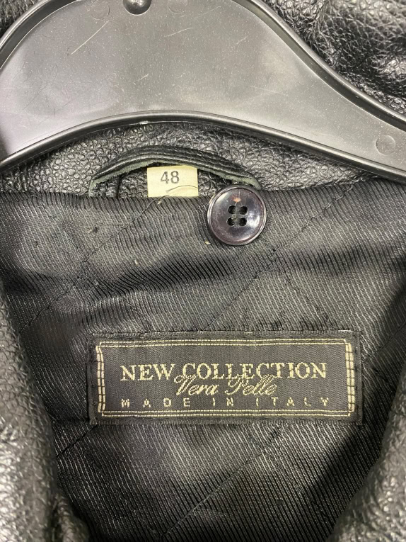 VINTAGE NEW COLLECTION WOMEN'S LEATHER JACKET M/L
