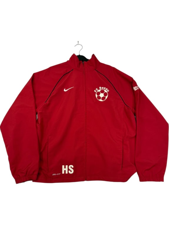 GIACCA SPORTIVA ROSSA VINTAGE NIKE DRI-FIT