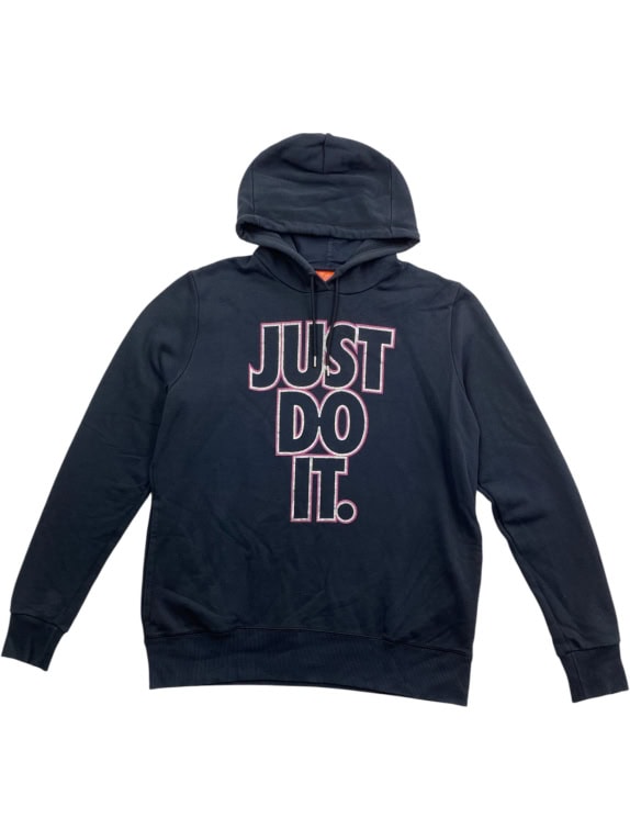 FELPA NIKE VINTAGE THE ATHLETIC DEPT JUST DO IT BLU DA DONNA XL