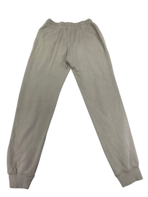 Pantaloni tuta vintage Nike con logo ricamato beige da donna S