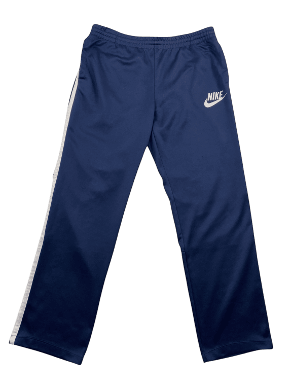 VINTAGE NIKE SPORTSWEAR TRACK PANTS LOGO BLUE MEN'S M/L