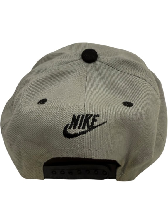 VINTAGE NIKE SNAPBACK CAP - ΓΚΡΙ/ΜΑΥΡΟ
