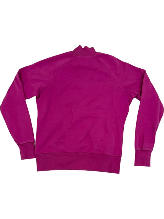 VINTAGE Nike the athletic dept Felpa fucsia con zip a un quarto S