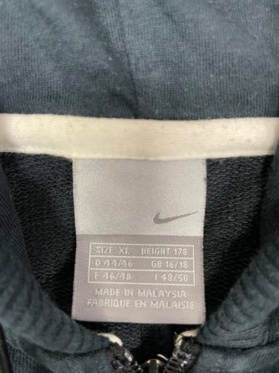 VINTAGE NIKE TRACK LOGO ΖΑΚΕΤΑ ΜΕ ΚΟΥΚΟΥΛΑ ΑΝΔΡΙΚΟ ΧS
