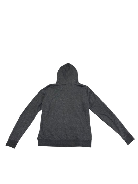 VINTAGE NIKE FULL ZIP HOODIE LOGO GREY MEN'S M