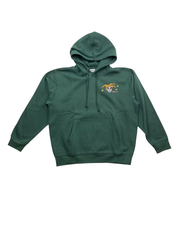 VINTAGE OBEY ΦΟΥΤΕΡ ΜΕ ΚΟΥΚΟΥΛΑ (HOODIE) "THE JOKE IS ON YOU" ΠΡΑΣΙΝΟ ΑΝΔΡΙΚΟ M