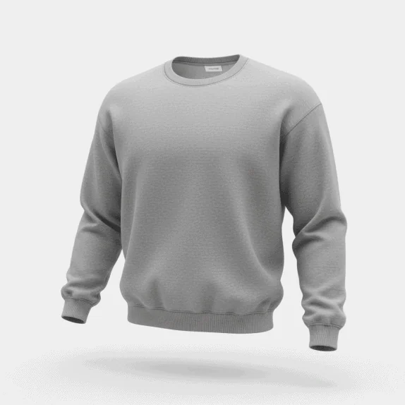 VINTAGE ONLY & SONS CREWNECK SWEATSHIRT GREY MEN'S M/L
