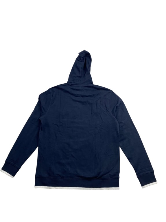 VINTAGE ORIGINAL PENGUIN ΦΟΥΤΕΡ ΜΕ ΚΟΥΚΟΥΛΑ CASUAL ΚΕΝΤΗΤΟ ΛΟΓΟΤΥΠΟ ΣΚΟΥΡΟ ΜΠΛΕ ΑΝΔΡΙΚΟ L