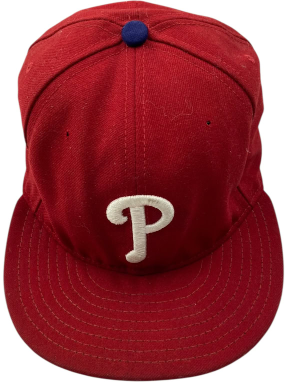 VINTAGE PHILADELPHIA PHILLIES ΚΑΠΕΛΟ ΜΕ ΚΕΝΤΗΜΑ ΚΟΚΚΙΝΟ UNISEX ONE SIZE
