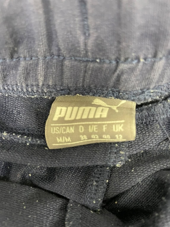 VINTAGE PUMA ΑΝΔΡΙΚΟ JOGGERS NAVY BLUE SIZE M