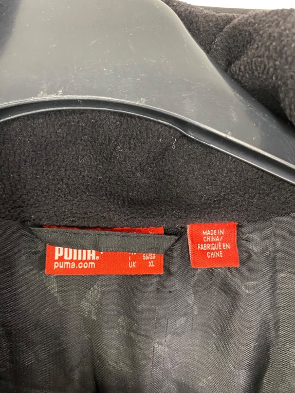 VINTAGE PUMA ΜΑΥΡΟ ΜΠΟΥΦΑΝ XL