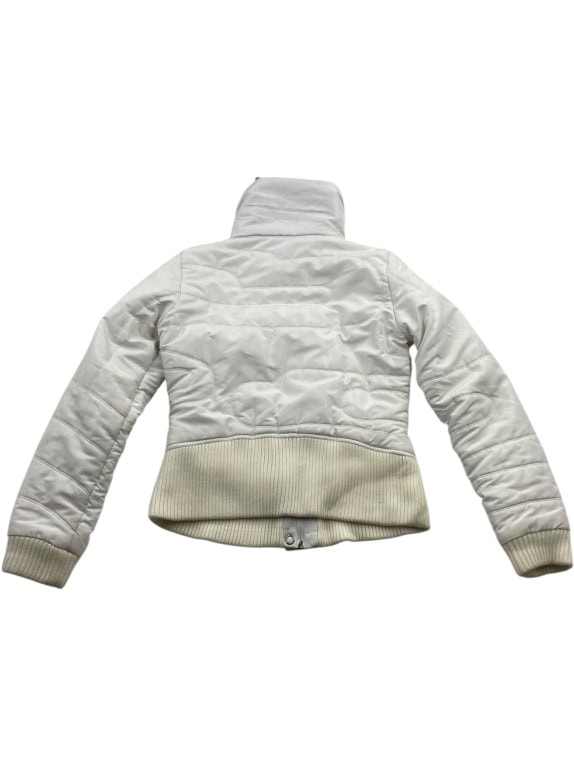 GIACCA VINTAGE PUMA CON CERNIERA BIANCA DA DONNA S
