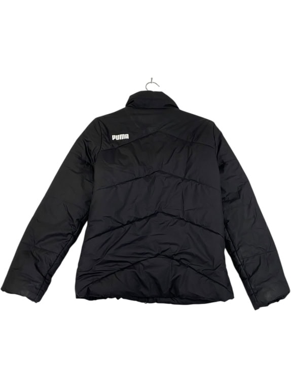 GIACCA PUFFER VINTAGE PUMA CON LOGO NERA DA UOMO S