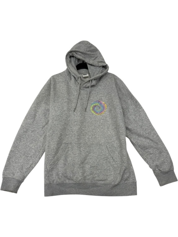 VINTAGE QUIKSILVER ΦΟΥΤΕΡ ΜΕ ΚΟΥΚΟΥΛΑ TIE-DYE ΓΚΡΙ