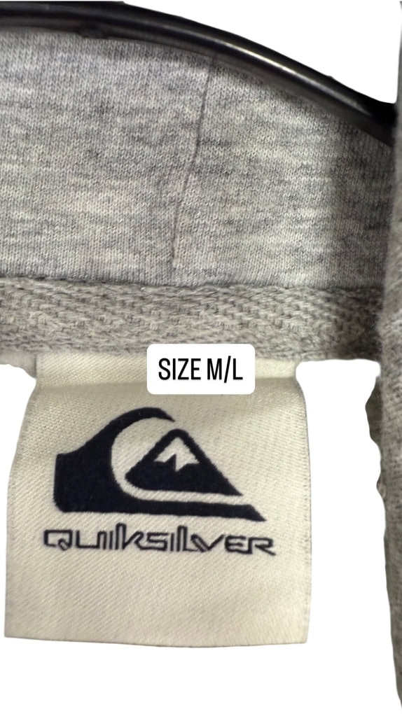 VINTAGE QUIKSILVER ΦΟΥΤΕΡ ΜΕ ΚΟΥΚΟΥΛΑ TIE-DYE ΓΚΡΙ