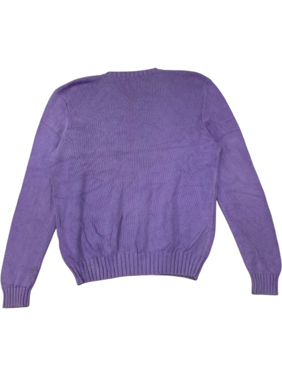 VINTAGE RALPH LAUREN PURPLE KNIT SWEATER L