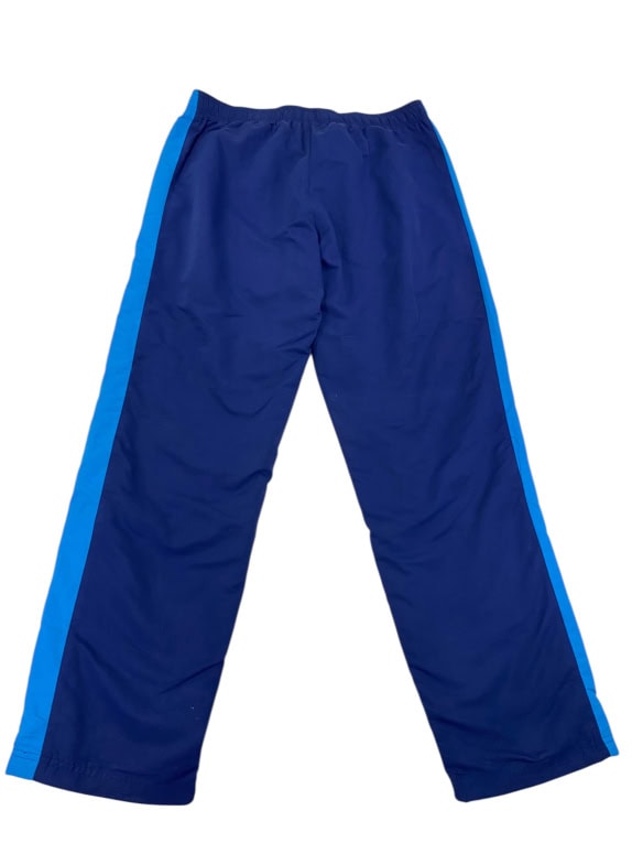 VINTAGE REEBOK TRACKSUIT PANTS WITH SIDE STRIPES ROYAL BLUE MEN L