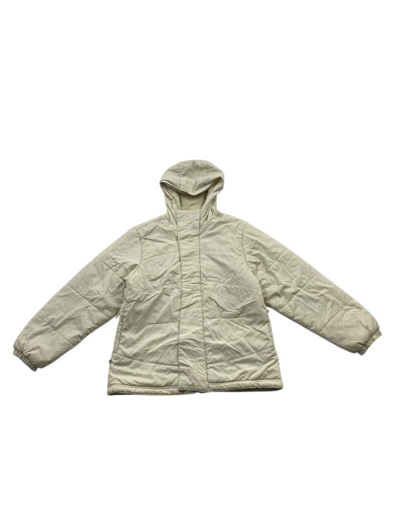 VINTAGE REEBOK PUFFER JACKET ΜΕ ΚΟΥΚΟΥΛΑ ΚΑΙ ΛΟΓΟΤΥΠΟ ΜΠΕΖ ΑΝΔΡΙΚΟ L-XL