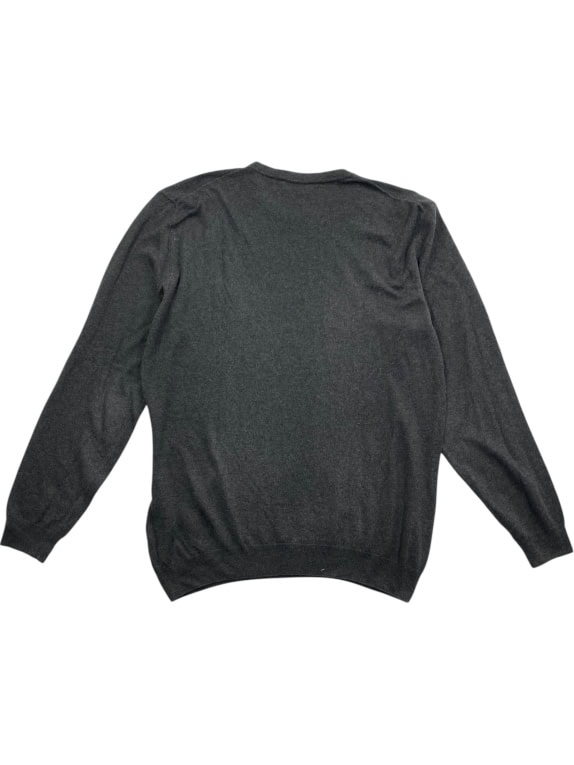 VINTAGE REFRIGIWEAR ΠΛΕΚΤΗ ΜΠΛΟΥΖΑ ΜΕ ΛΟΓΟΤΥΠΟ ΓΚΡΙ ΑΝΔΡΙΚΗ XL