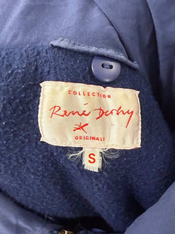 VINTAGE RENE DERBY ANORAK/JACKET ΜΠΛΕ ΣΚΟΥΡΟ