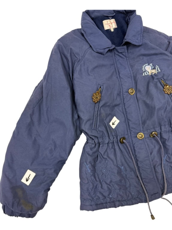 VINTAGE RENE DERBY ANORAK/JACKET ΜΠΛΕ ΣΚΟΥΡΟ