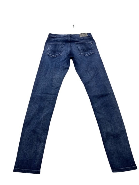 VINTAGE REPLAY JEANS ME ΞΕΘΩΡΙΑΣΜΑΤΑ ΜΠΛΕ ΓΥΝΑΙΚΕΙΟ XS-S