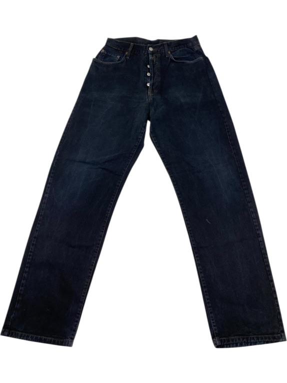 VINTAGE REPLAY ΤΖΙΝ ΠΑΝΤΕΛΟΝΙ STRAIGHT FIT ΣΚΟΥΡΟ ΜΠΛΕ ΑΝΔΡΙΚΟ W31