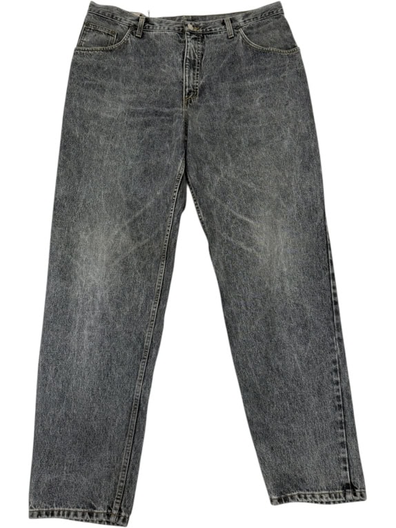VINTAGE RIFLE ΑΝΔΡΙΚΟ ΤΖΙΝ ACID WASH ΓΚΡΙ/ΜΑΥΡΟ M