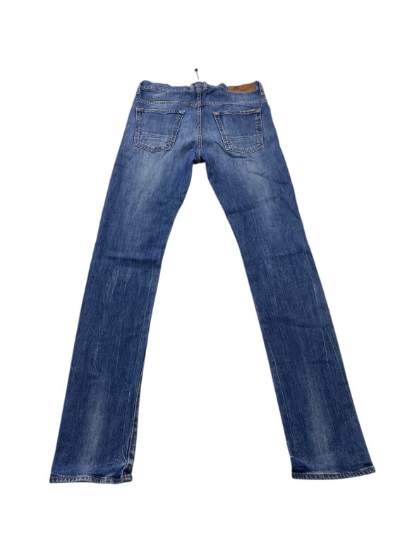 VINTAGE RIFLE JEANS SKINNY DENIM PANTS BLUE WOMENS XS