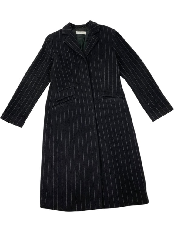 VINTAGE STRIPED LONG COAT S/M