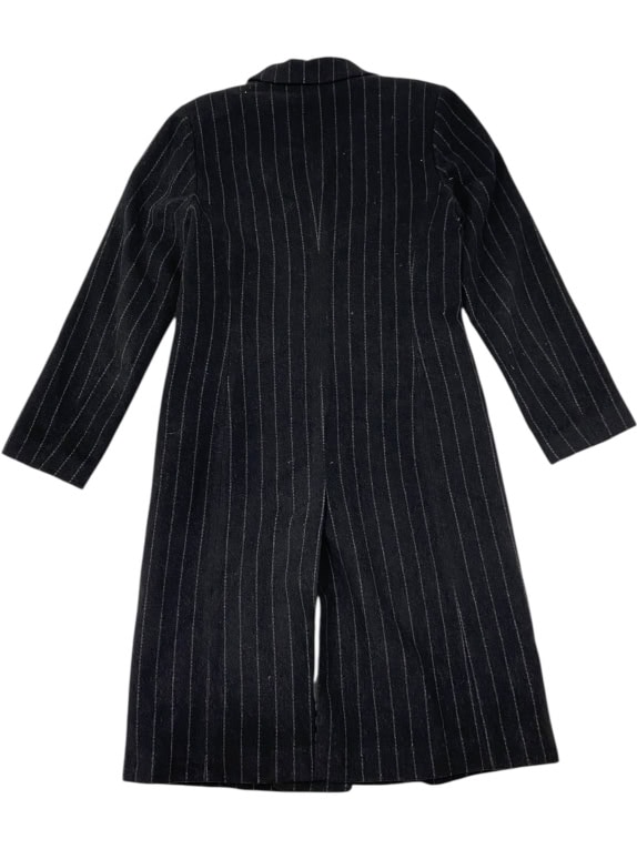 VINTAGE STRIPED LONG COAT S/M