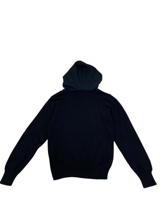 VINTAGE ROBE DI KAPPA ΠΛΕΚΤΗ ΜΠΛΟΥΖΑ ΜΕ ΚΟΥΚΟΥΛΑ ΜΑΥΡΗ ΑΝΔΡΙΚΗ S