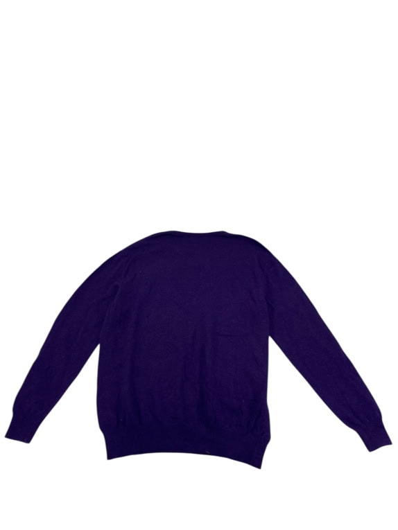 VINTAGE ROBE DI KAPPA ΠΛΕΚΤΗ ΜΠΛΟΥΖΑ V NECK ΜΟΒ ΑΝΔΡΙΚΗ XXL