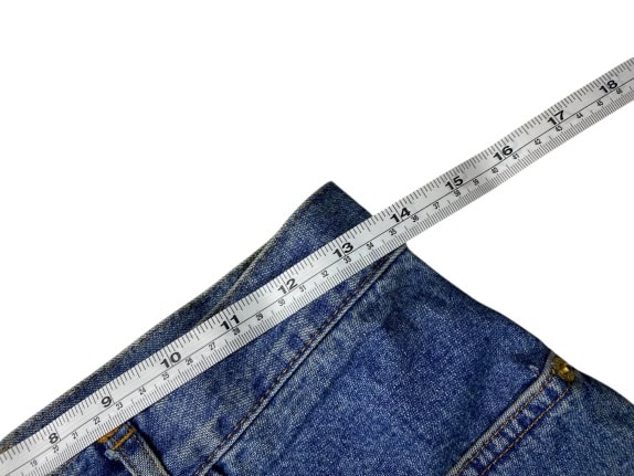 VINTAGE ROCCOBAROCCO JEANS ΠΑΝΤΕΛΟΝΙ DENIM ΜΠΛΕ ΓΥΝΑΙΚΕΙΟ XS