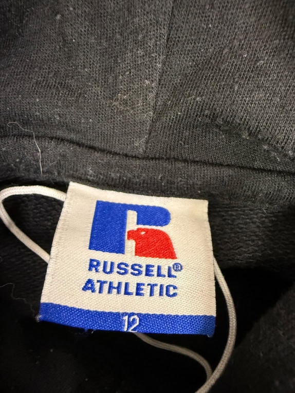 VINTAGE RUSSELL ATHLETIC ΦΟΥΤΕΡ ΜΕ ΚΟΥΚΟΥΛΑ ΜΑΥΡΟ