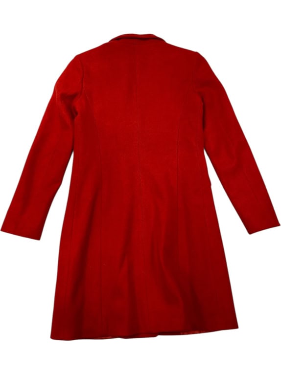 VINTAGE SANDRO FERRONE ROMA ΚΟΚΚΙΝΟ ΠΑΛΤΟ XS/S