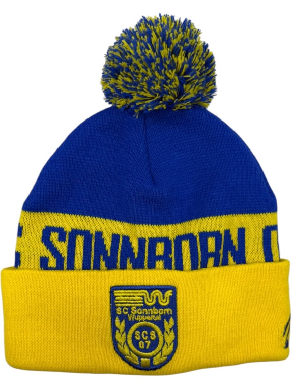 VINTAGE SC SONNBORN WUPPERTAL POM POM BEANIE HAT / ΣΚΟΥΦΟΣ