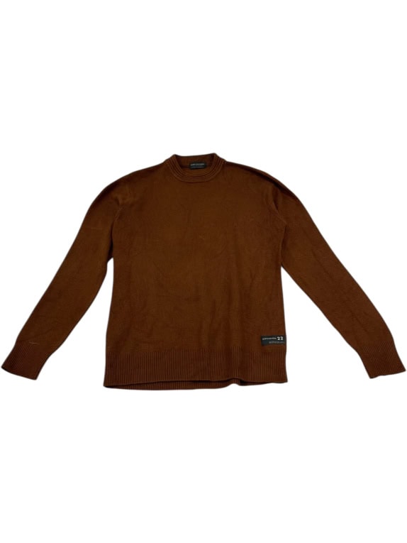 VINTAGE SCOTCH & SODA MEN'S BROWN KNIT CREWNECK SWEATER XXL