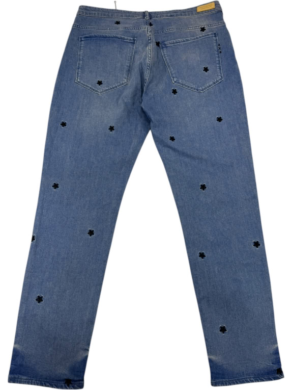 VINTAGE SCOTCH & SODA ΓΥΝΑΙΚΕΙΟ ΤΖΙΝ ΜΕ ΑΣΤΕΡΙΑ LIGHT WASH L