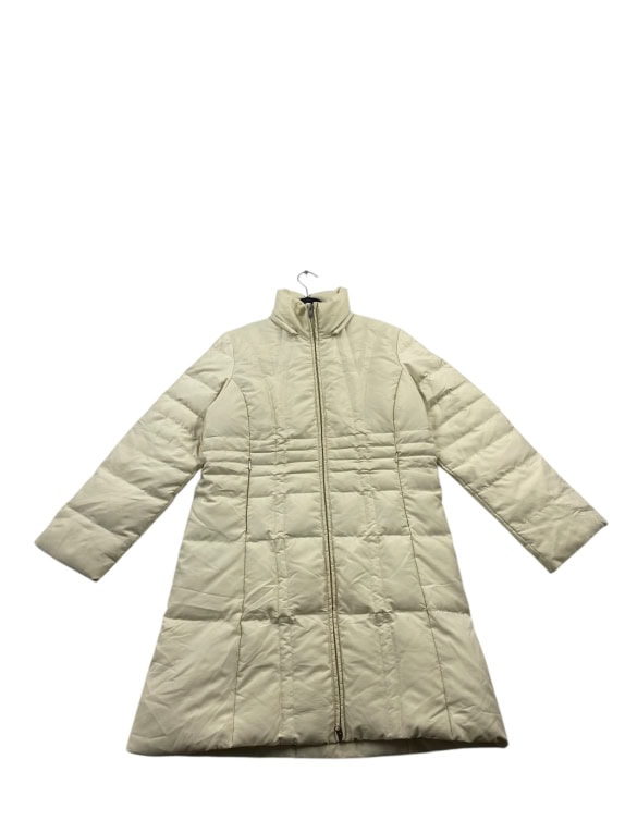 GIACCA LUNGA IMBOTTITA VINTAGE SERGIO TACCHINI ECRU DA DONNA L