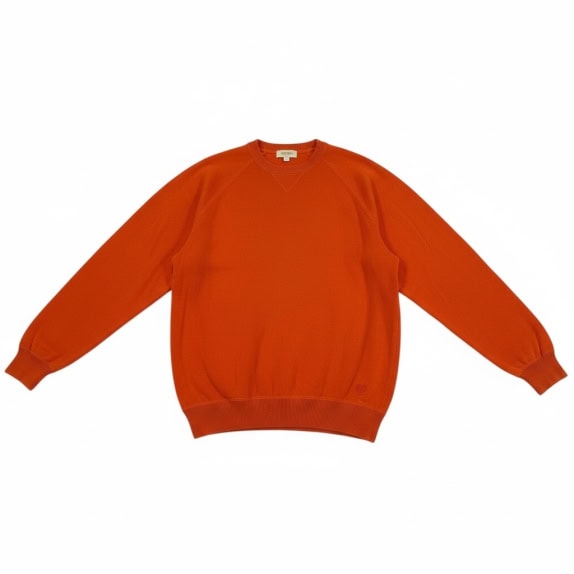 VINTAGE SERGIO TACCHINI ΠΛΕΚΤΗ ΜΠΛΟΥΖΑ RAGLAN ΠΟΡΤΟΚΑΛΙ ΑΝΔΡΙΚΗ L XL