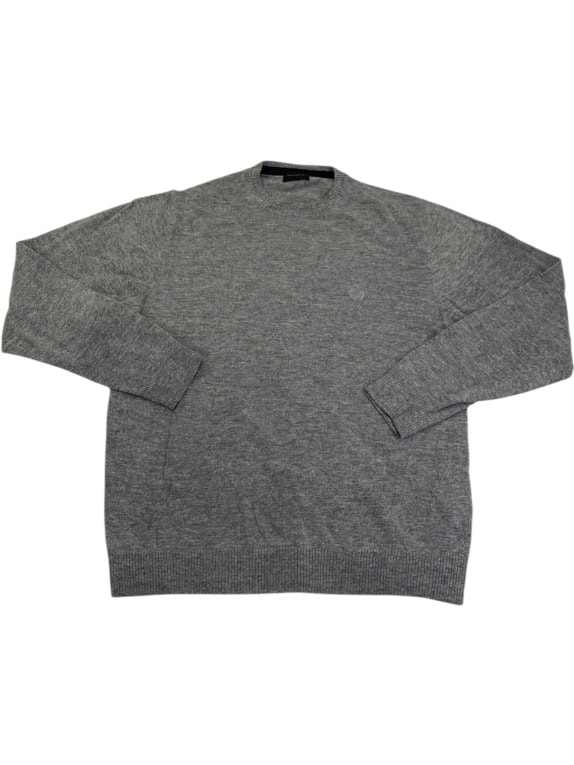 VINTAGE SERGIO TACCHINI SWEATER CREW NECK GREY MEN M
