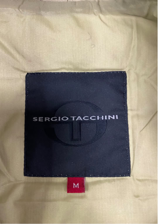 VINTAGE SERGIO TACCHINI PUFFER ΜΑΚΡΥ ΜΠΟΥΦΑΝ ΜΕ ΕΠΕΝΔΥΣΗ ΜΠΕΖ ΓΥΝΑΙΚΕΙΟ M