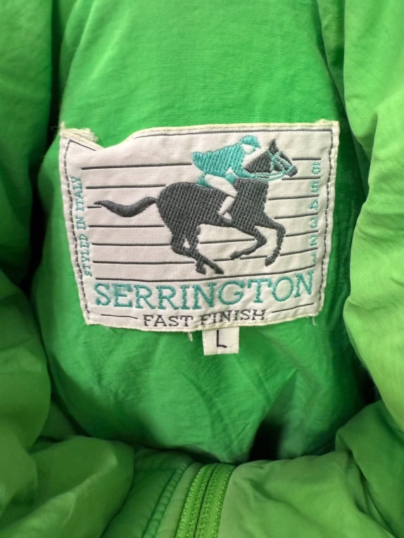 VINTAGE SERRINGTON FAST FINISH PUFFER JACKET ΠΡΑΣΙΝΟ