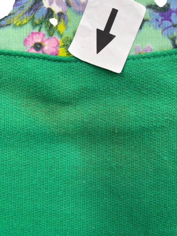 Vintage Tracksuit Set Casual Print Green Women’s L