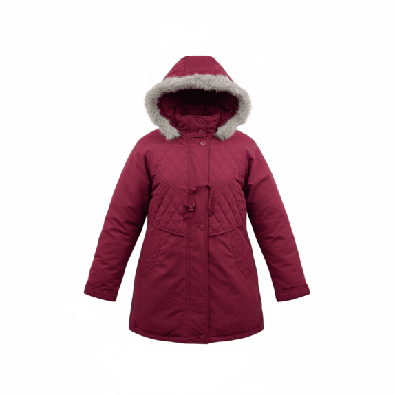 VINTAGE SHELLIN ΜΠΟΥΦΑΝ PARKA ΜΕ ΓΟΥΝΑ ΜΠΟΡΝΤO ΓΥΝΑΙΚΕΙΟ M