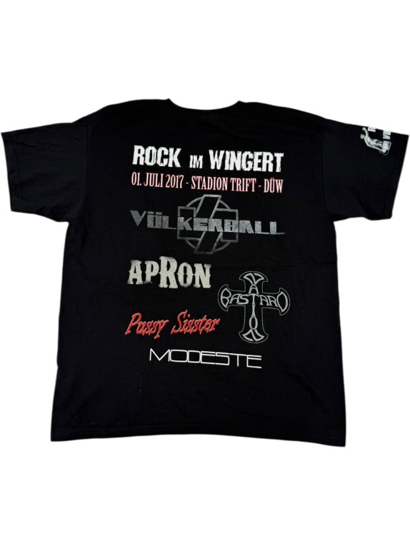 VINTAGE T-SHIRT ROCK IM WINGERT 2017